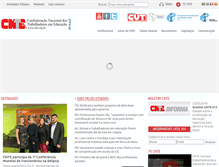 Tablet Screenshot of cnte.org.br